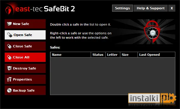 Okladka east-tec SafeBit